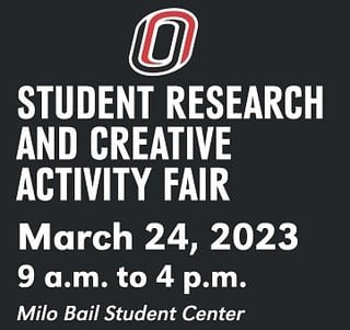 Student Research and Creative Activity Fair flyer