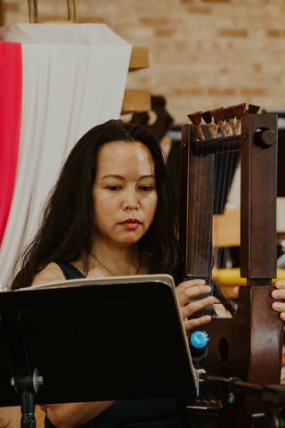 musician with instrument