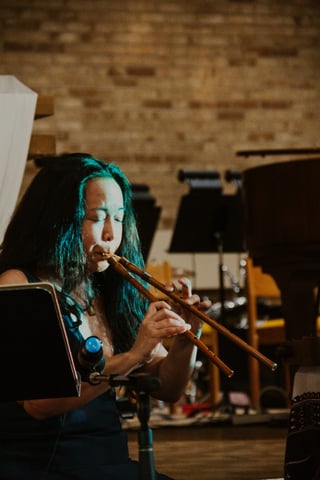 musician with instrument