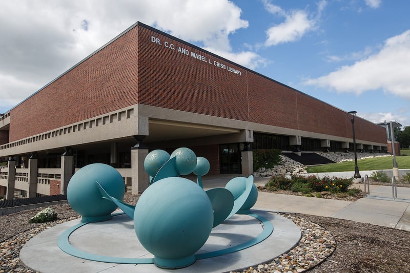 Exterior of the UNO Criss Library