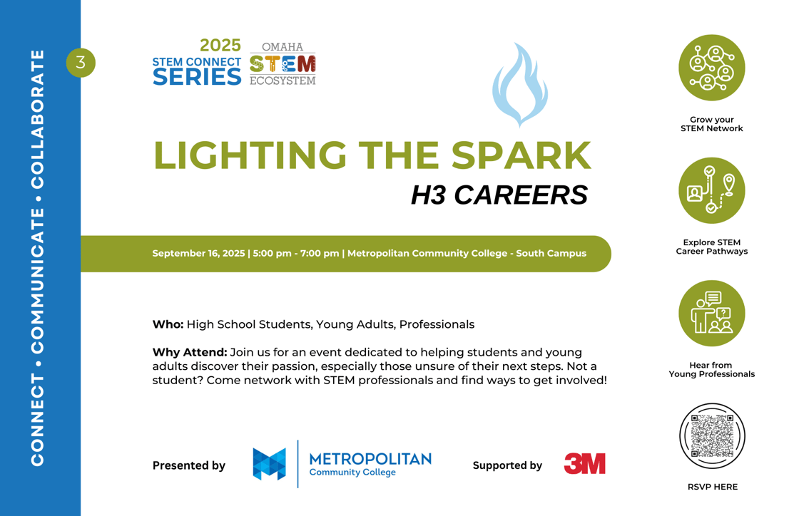 Lighting the Spark - H3 Careers Invite