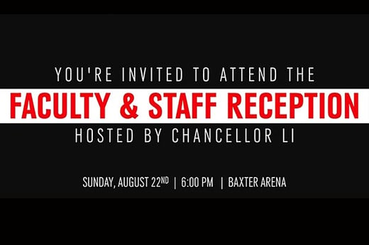 Faculty Staff Reception RSVP