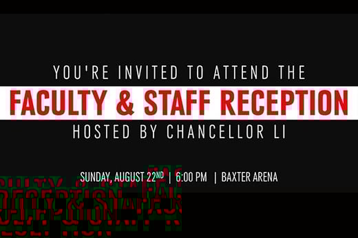 Faculty Staff Reception RSVP