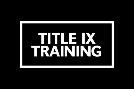 Title IX training
