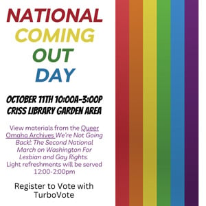 National Coming Out Day 22