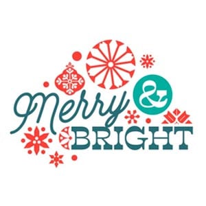 Lauritzen Merry and Bright Logo