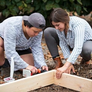 building garden planters sustainability