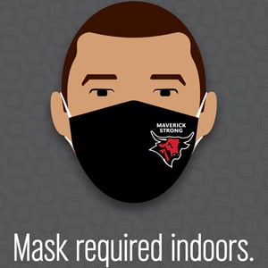 Masks Indoors Sign