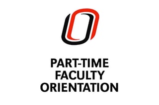 Part-Time Faculty Orientation