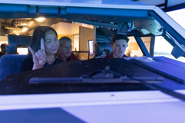 Chancellor Li in the Simulator