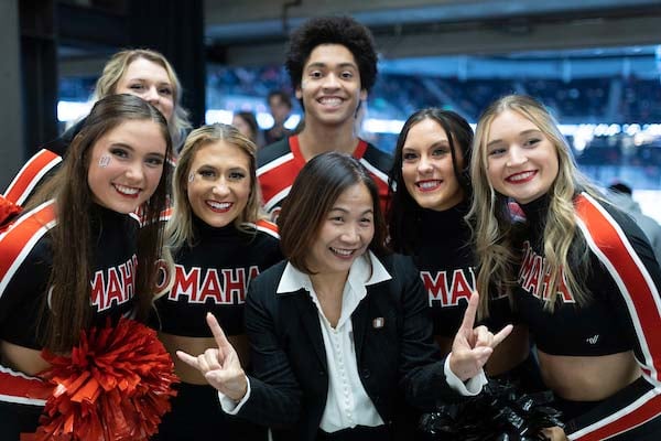 UComm -- Chancellor -- Li-at-Tailgate